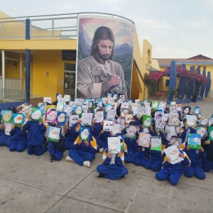 Estudiantes de primer ciclo participan en la actividad “Soy la Ovejita del Buen Pastor”